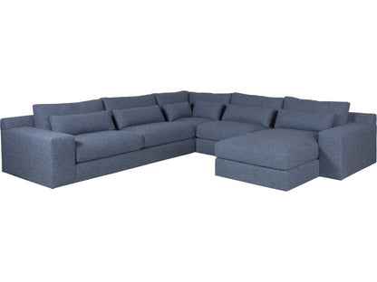 Home Rita Sectional Sofa in Boucle Upholstery