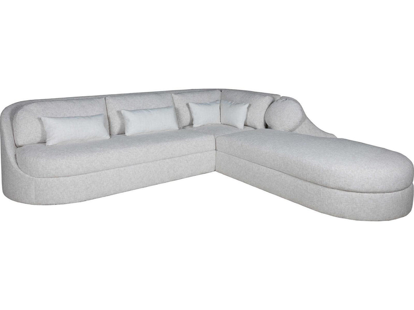 Home  Upholstery Large Contemporary Upholstered Sectional