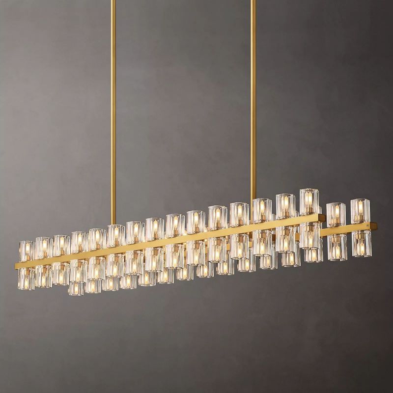 Brachor Rectangular Chandelier 54"