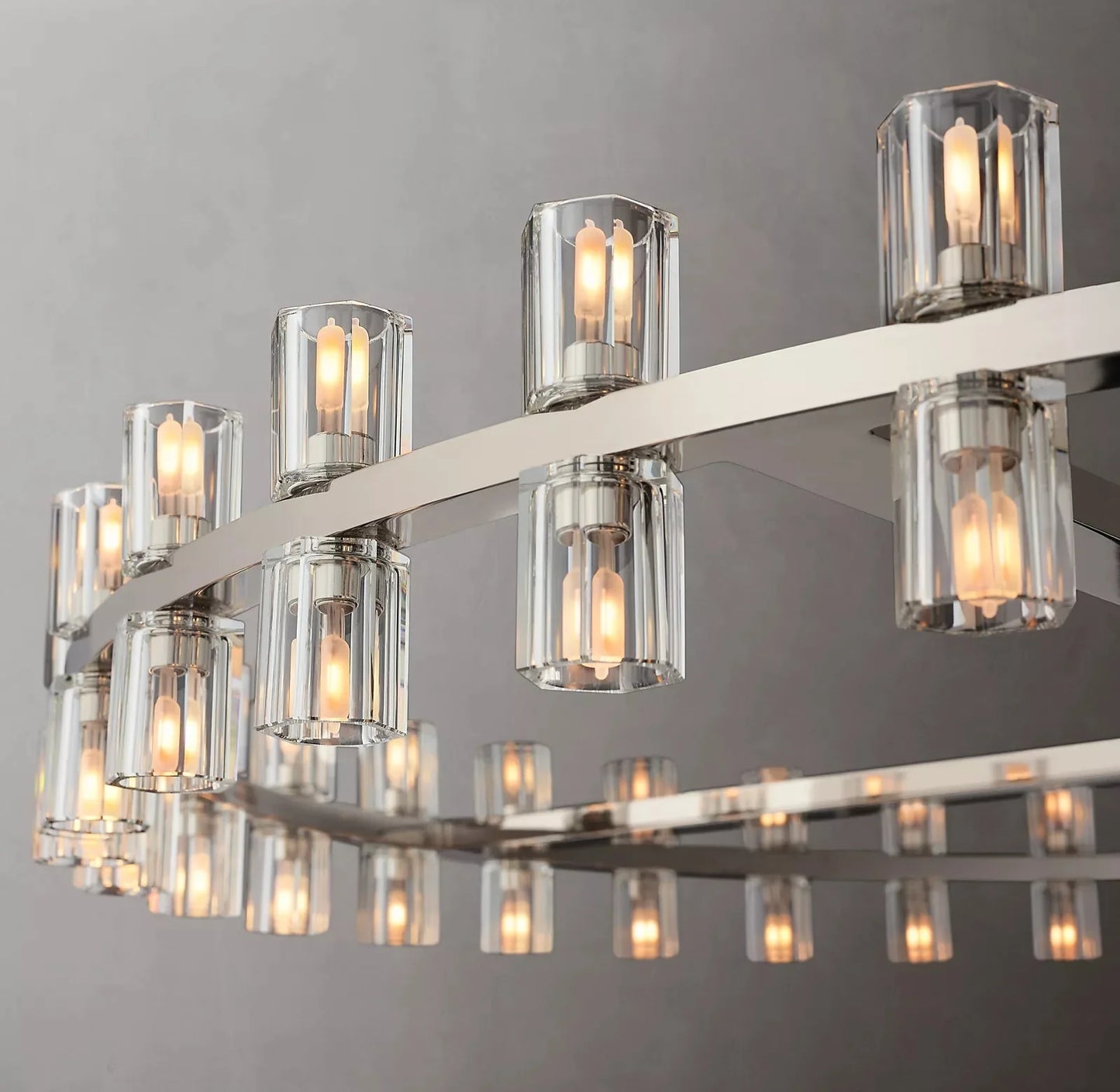 Aka Wine-glass Round Chandelier 60"