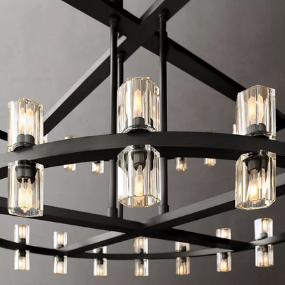 Brachor Round 2-Tier Chandelier 60"