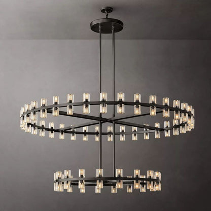Brachor Round 2-Tier Chandelier 60"