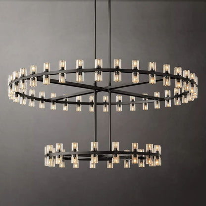 Brachor Round 2-Tier Chandelier 60"
