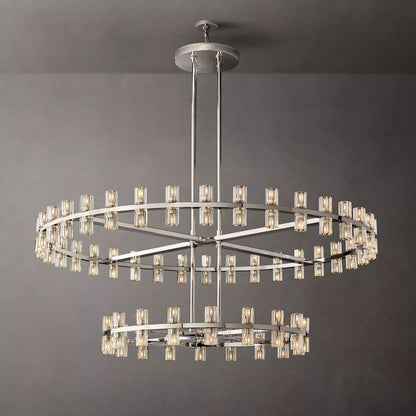 Brachor Round 2-Tier Chandelier 60"