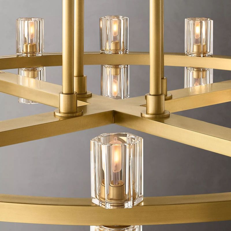 Brachor Round 2-Tier Chandelier 60"