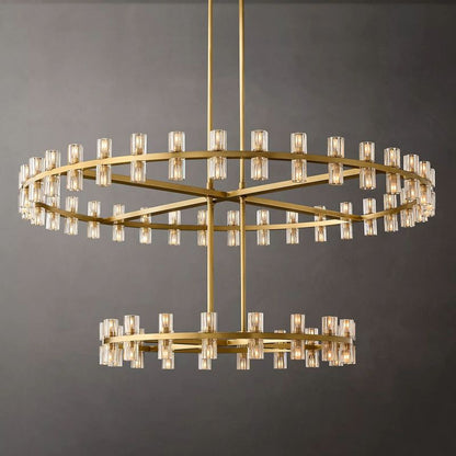 Brachor Round 2-Tier Chandelier 60"