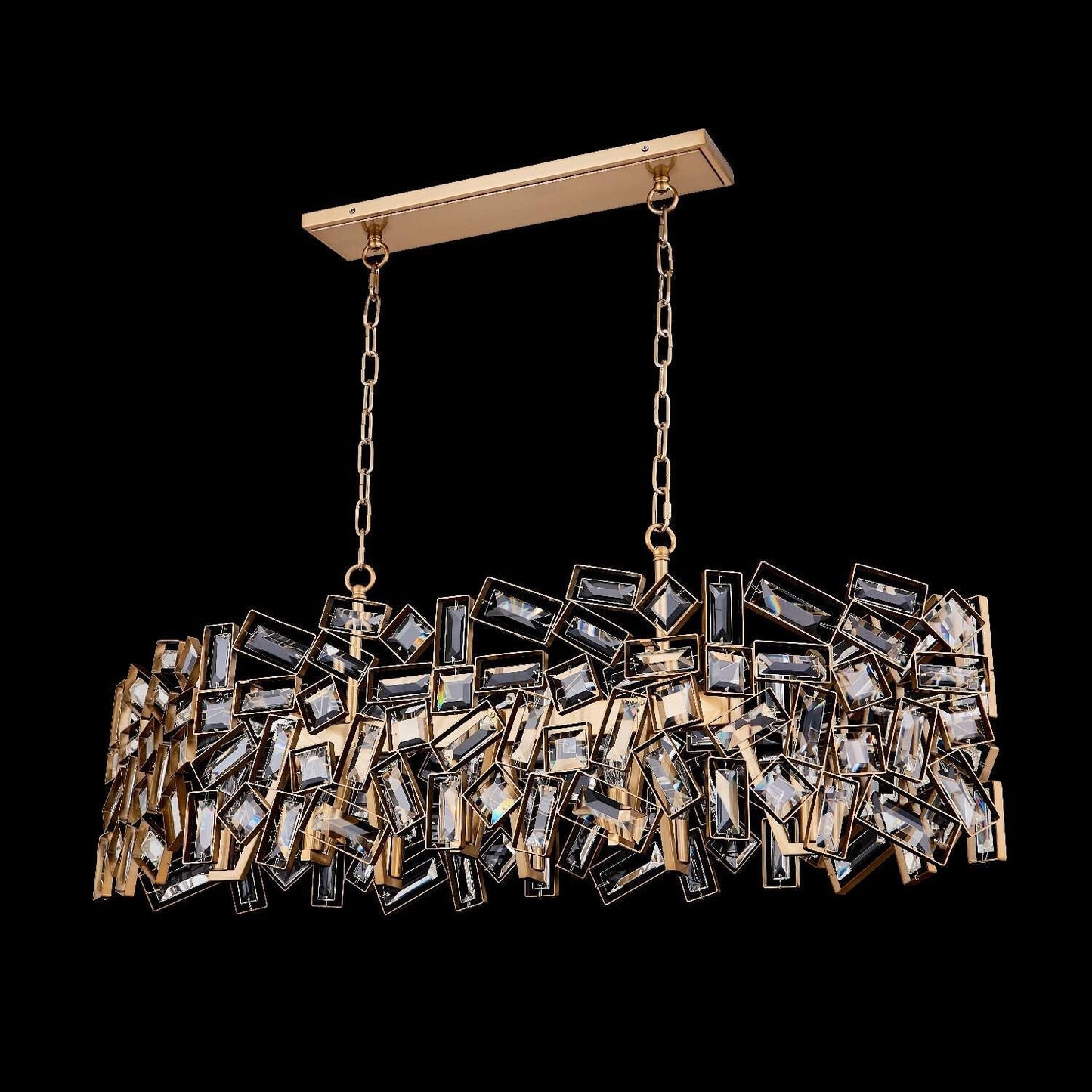 Allegri Inclanta 51 Inch 8 Light Linear Suspension Light Cp787020