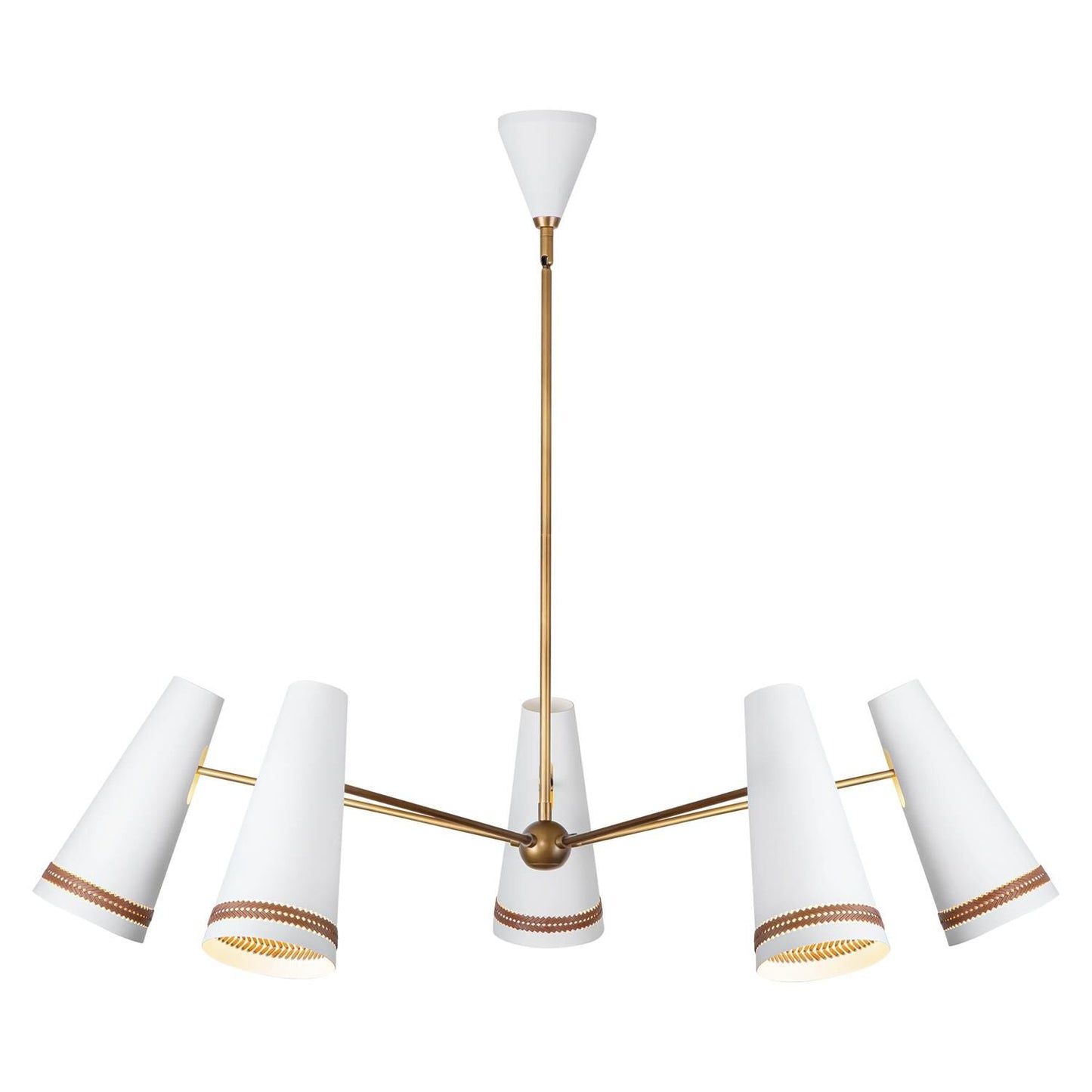 Alora Lighting Alan Pepin Brickell 5 Light Chandelier Cp788810