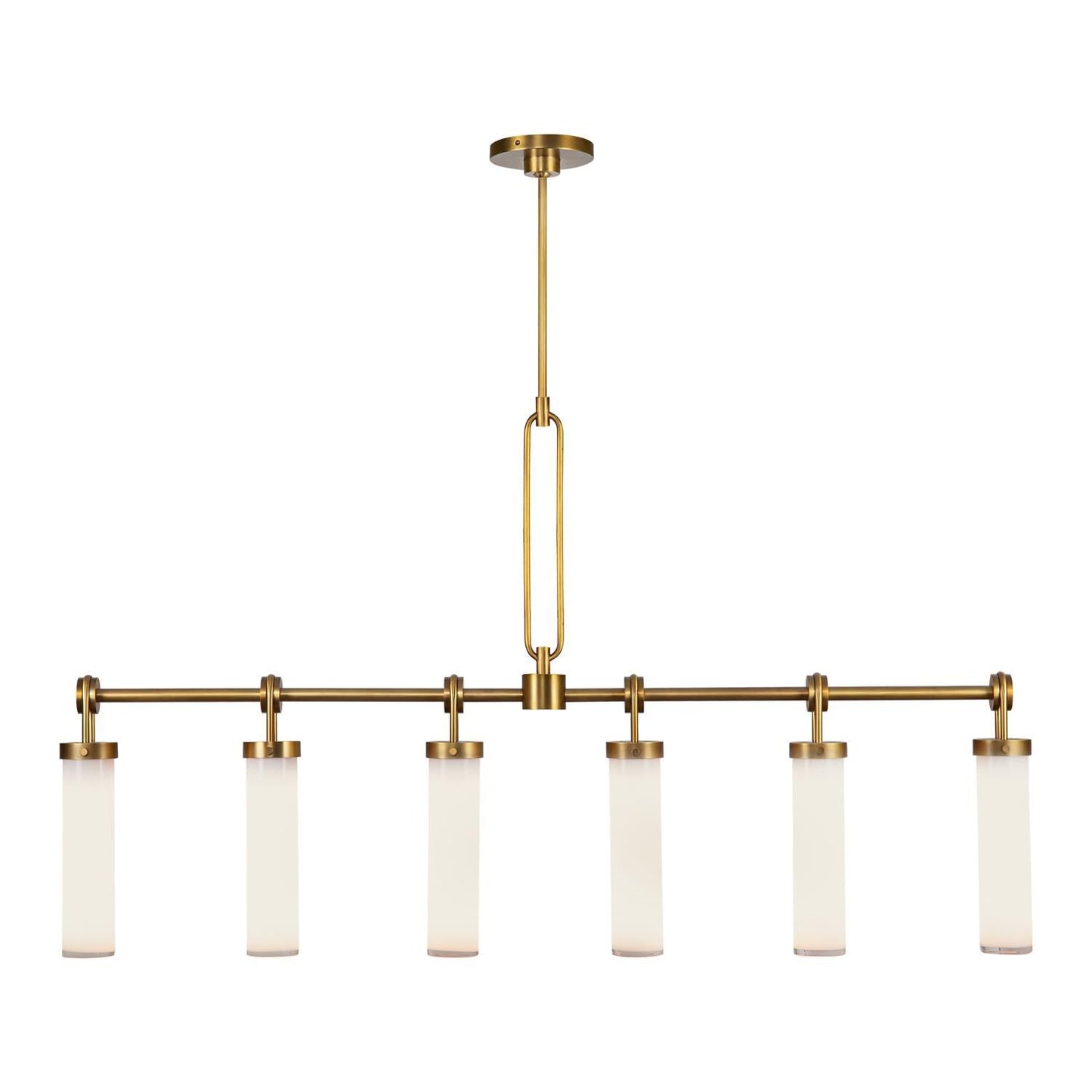 Alora Lighting Alan Pepin Wynwood 52 Inch 6 Light Linear Suspension Light Cp788814