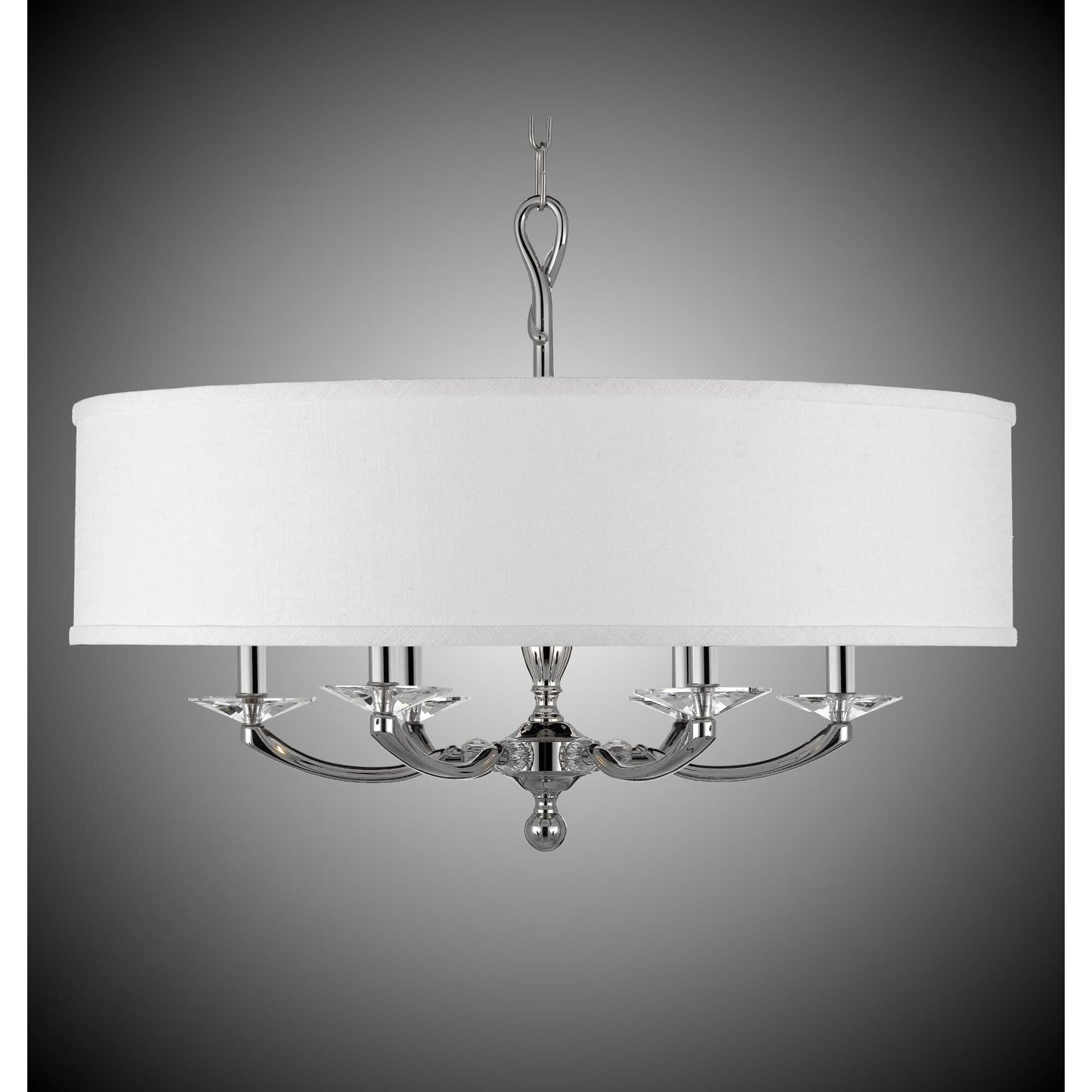 American Brass And Crystal Kensington 6 Light Mini Chandelier Cp280948