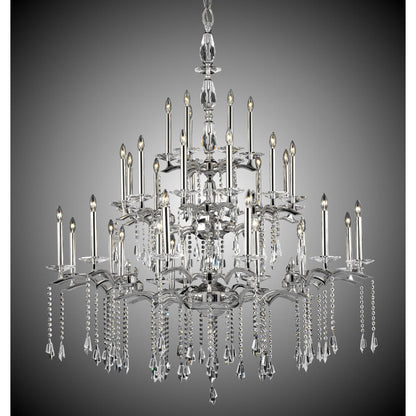 American Brass And Crystal Kaya 36 Light Chandelier Cp382920