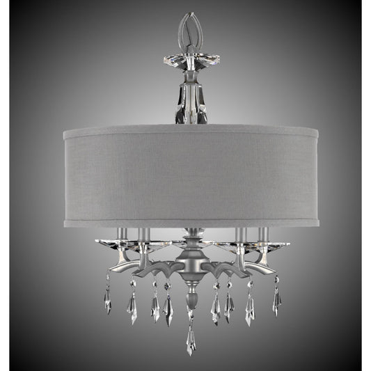 American Brass And Crystal Kaya 5 Light Mini Chandelier Cp282536