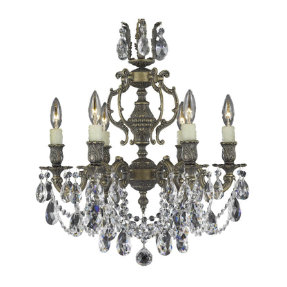 Rosetta 6 Light Mini Chandelier