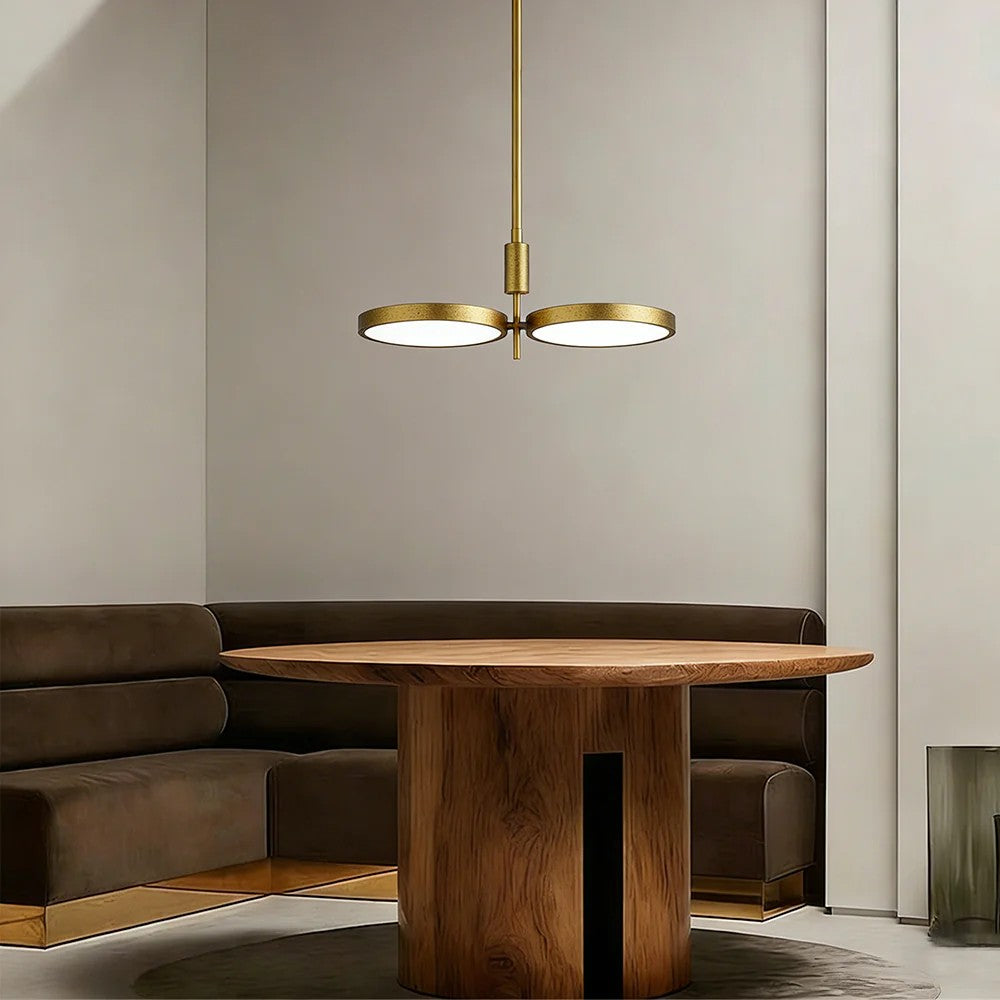 Amorin Dual Shallow Drums Chandelier