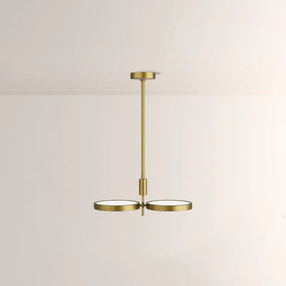 Amorin Dual Shallow Drums Chandelier
