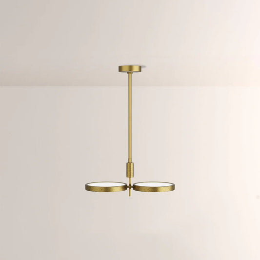 Amorin Dual Shallow Drums Chandelier
