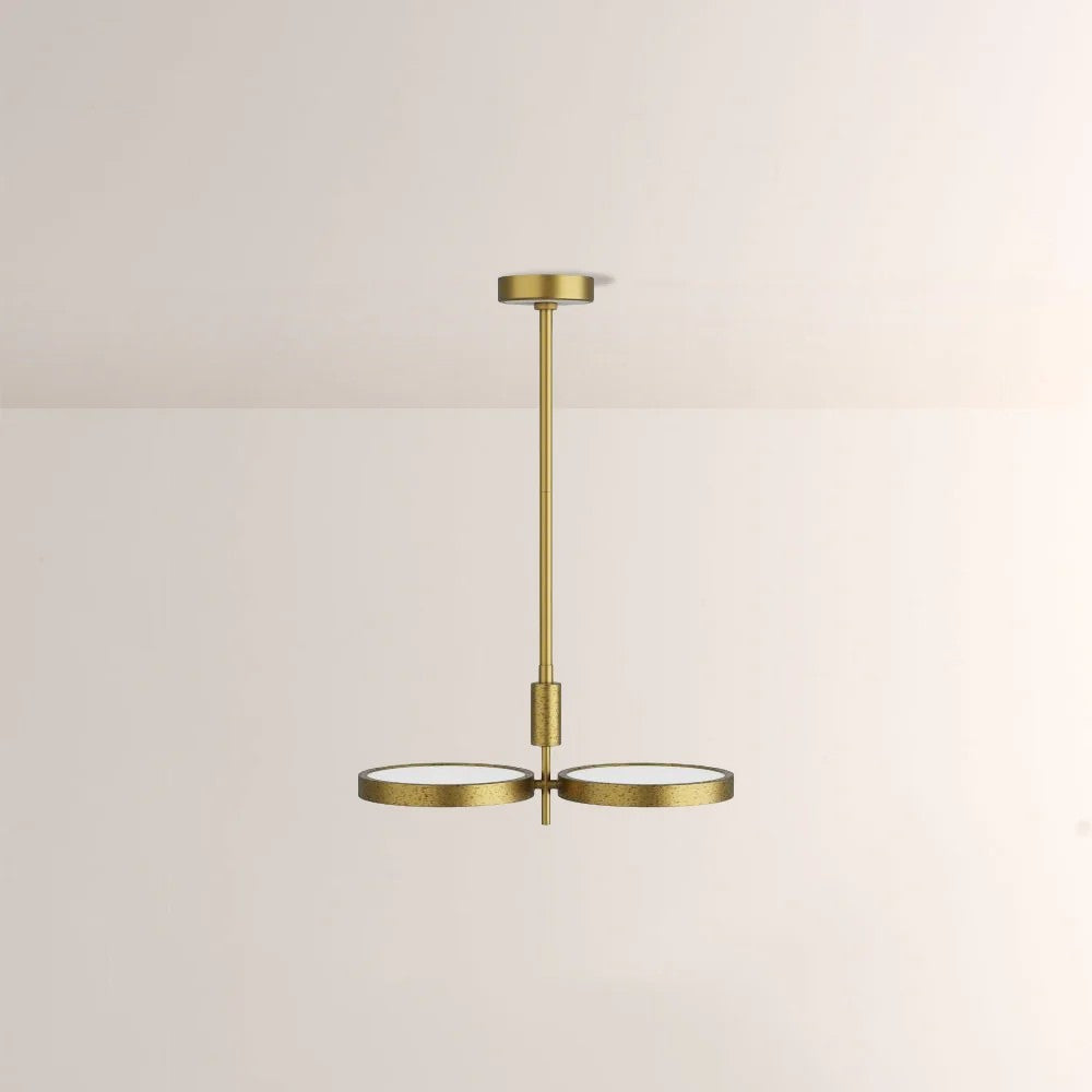 Amorin Dual Shallow Drums Chandelier