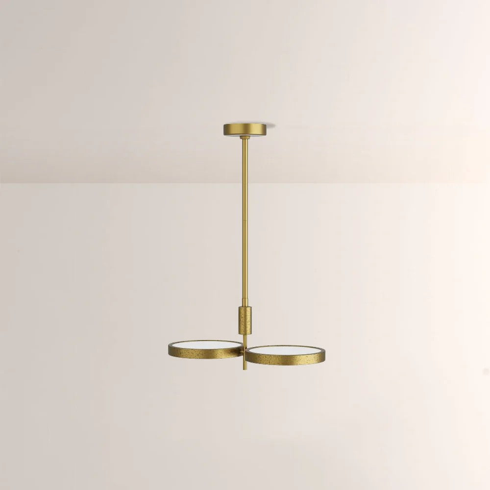 Amorin Dual Shallow Drums Chandelier
