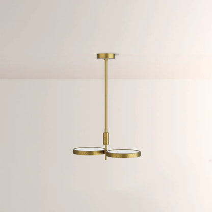 Amorin Dual Shallow Drums Chandelier