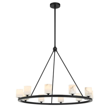 Agron 10 Light Alabaster Chandelier