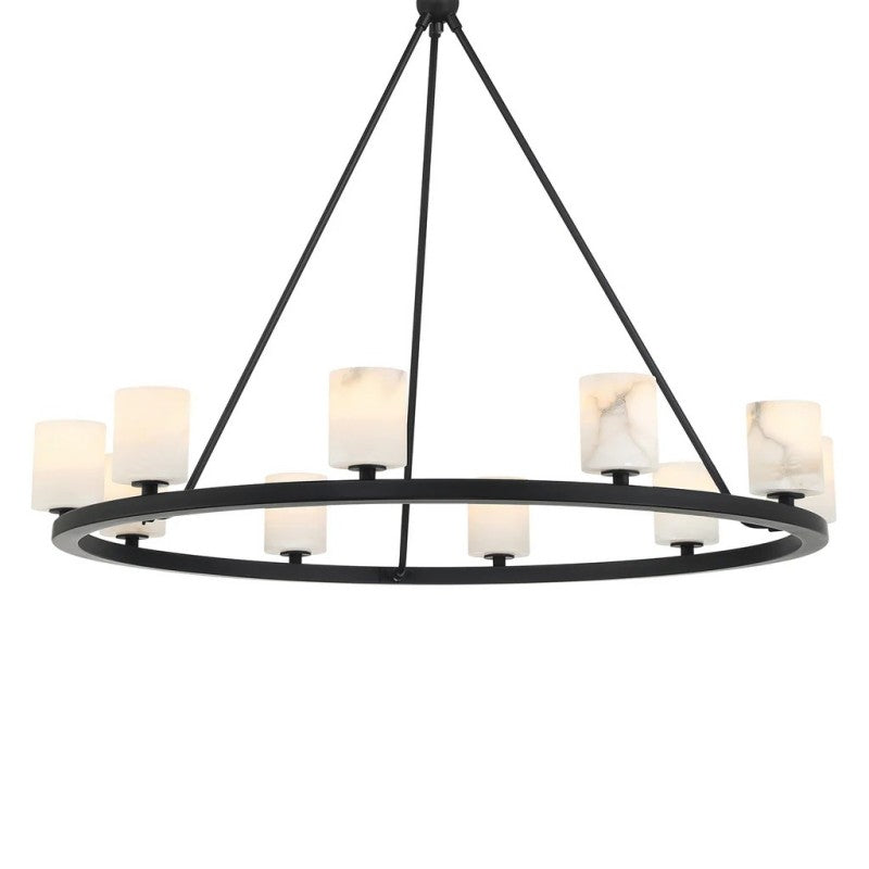 Agron 10 Light Alabaster Chandelier