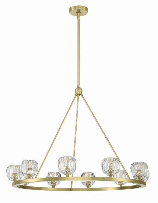 Agron 10 Light Crystal Chandelier