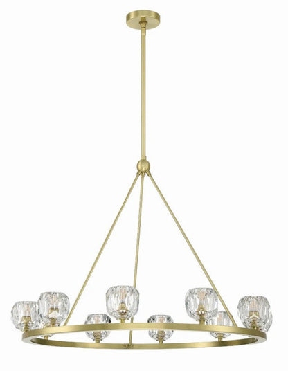 Agron 10 Light Crystal Chandelier