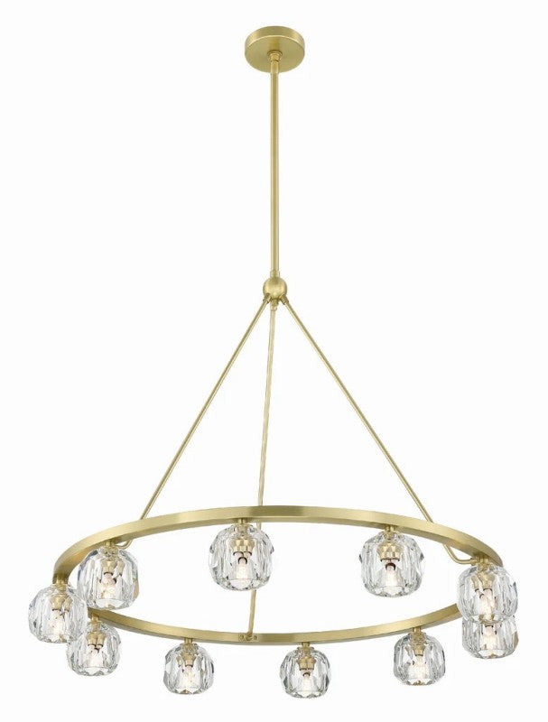 Agron 10 Light Crystal Chandelier