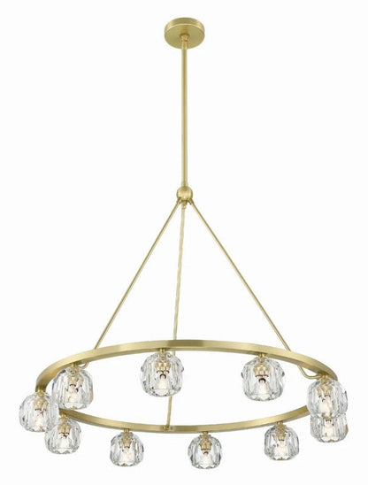Agron 12 Light Crystal Chandelier