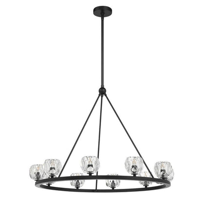 Agron 12 Light Crystal Chandelier
