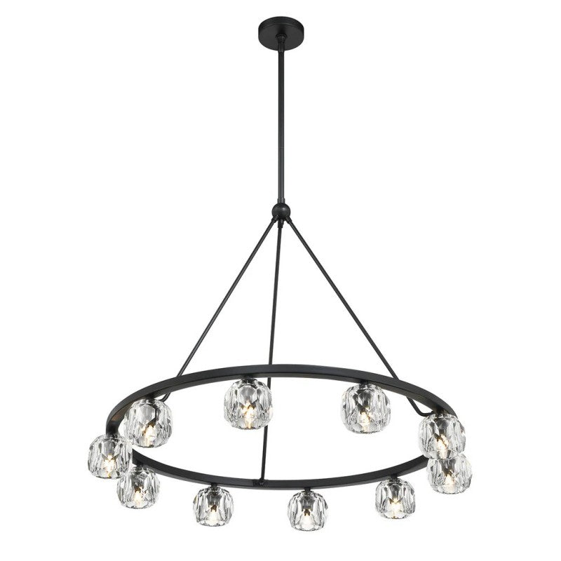 Agron 10 Light Crystal Chandelier