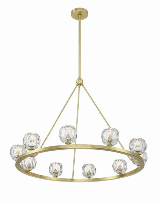 Agron 12 Light Crystal Chandelier