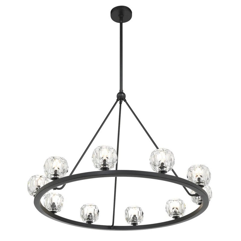 Agron 10 Light Crystal Chandelier