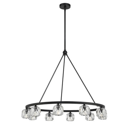 Agron 10 Light Crystal Chandelier