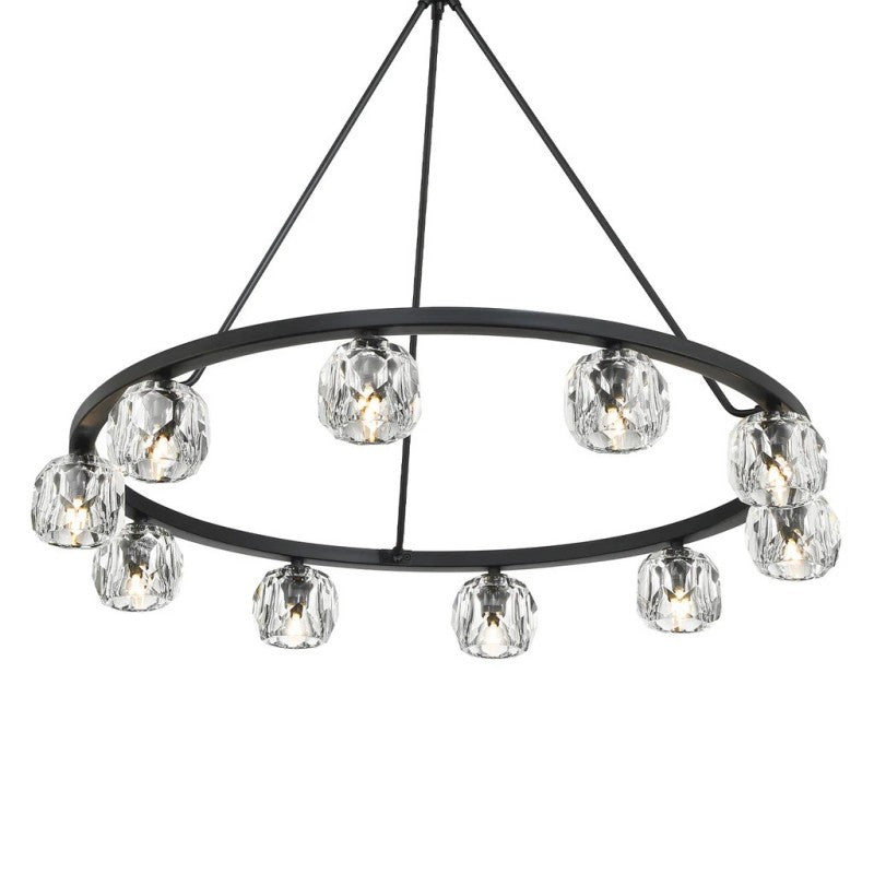 Agron 12 Light Crystal Chandelier