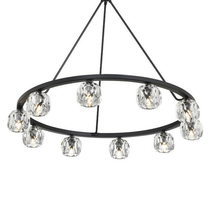 Agron 12 Light Crystal Chandelier