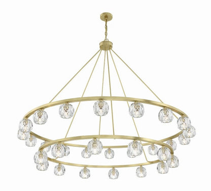 Agron 30 Light Crystal Chandelier