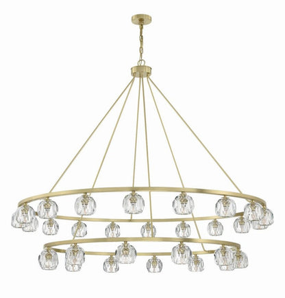 Agron 30 Light Crystal Chandelier