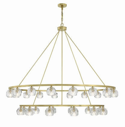 Agron 30 Light Crystal Chandelier