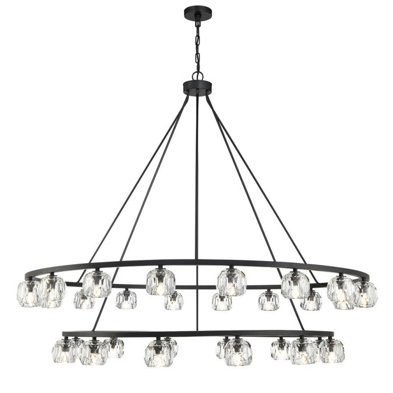 Agron 30 Light Crystal Chandelier