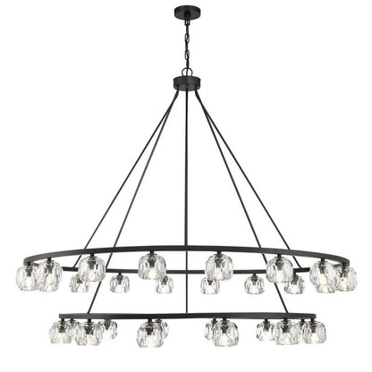Agron 30 Light Crystal Chandelier