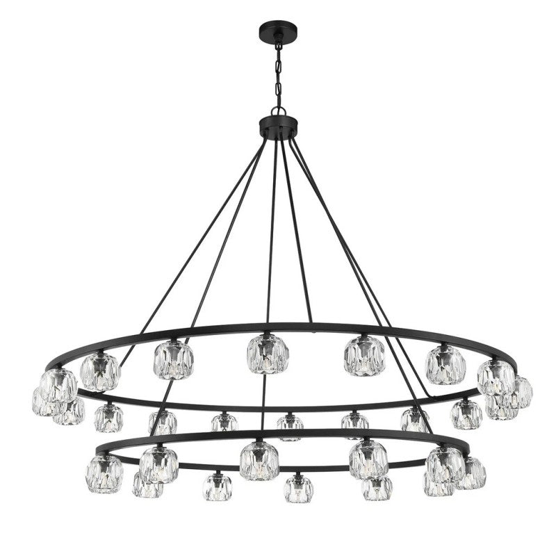 Agron 30 Light Crystal Chandelier
