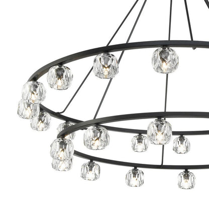 Agron 30 Light Crystal Chandelier
