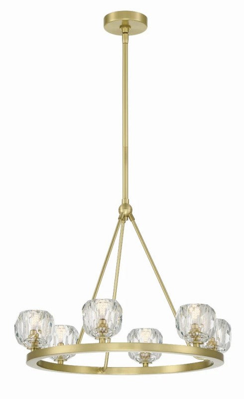 Agron 6 Light Crystal Chandelier