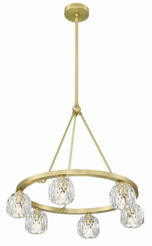 Agron 6 Light Crystal Chandelier