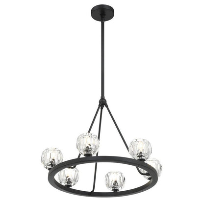 Agron 6 Light Crystal Chandelier