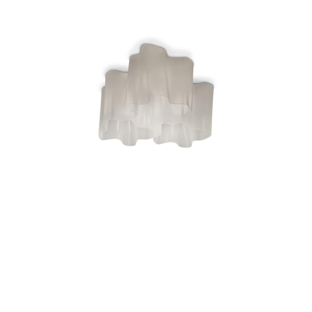 Artemide Michele De Lucchi Gerhard Reichert Logico 26 Inch 3 Light Semi Flush Mount Cp369912