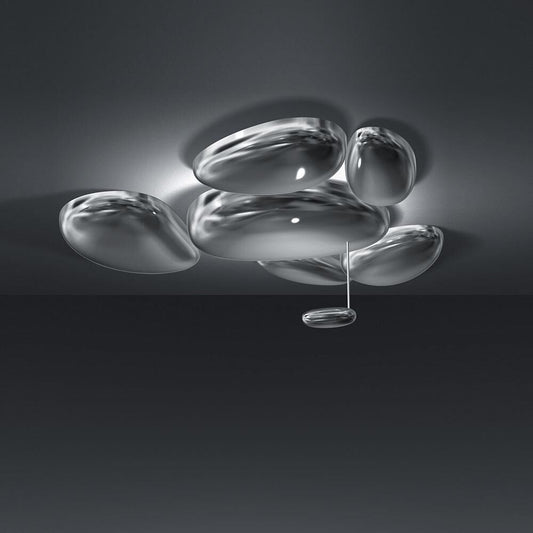 Artemide Ross Lovegrove Skydro 56 Inch 1 Light Led Semi Flush Mount Cp370079