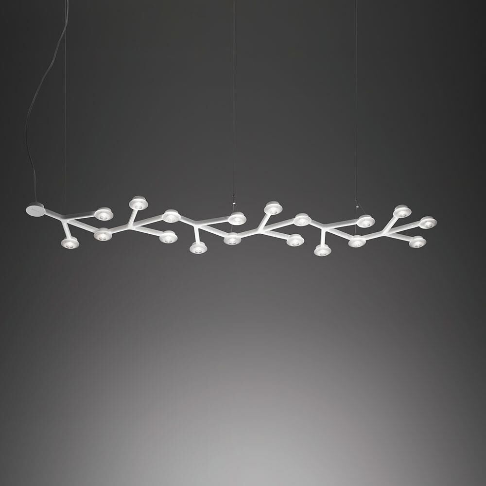 Artemide Michele De Lucchi Alberto Meda Net 49 Inch Led Linear Suspension Light Cp370135