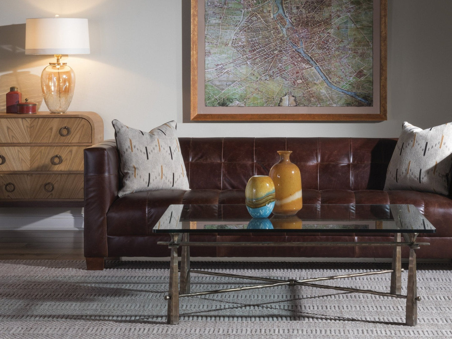 Artistica Home Cortona Rectangular Cocktail Table